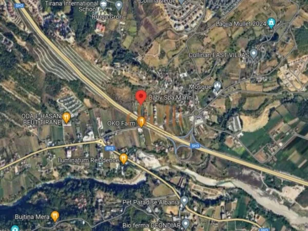 Tirane, jepet me qera , 25.000 m² (Mullet)