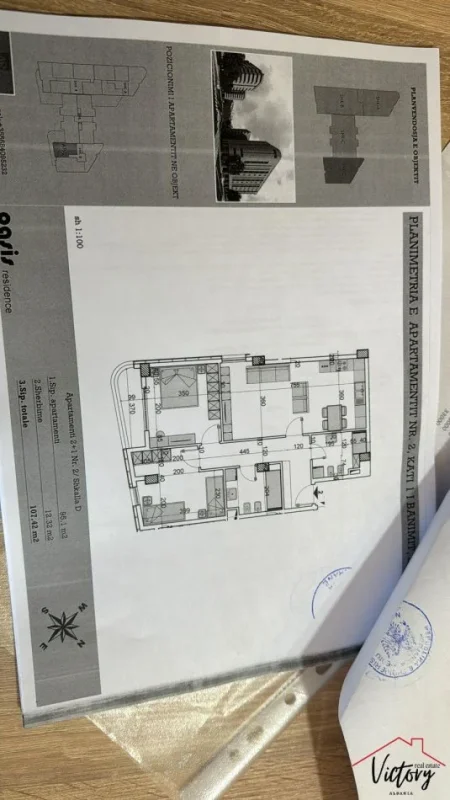 Tirane, shitet apartament 2+1 Kati 1, 156.000 € (Astir)