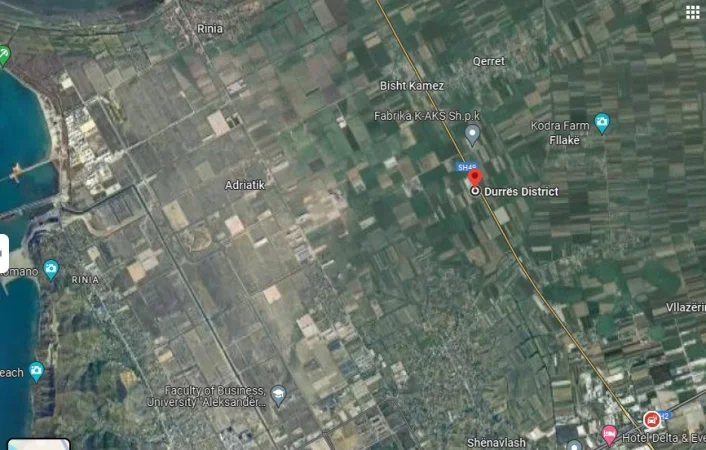 Durres, shitet truall , 5.000 m² 