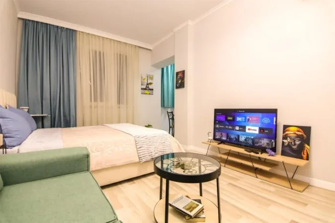Tirane, jepet me qera garsonier 1+1 Kati 3, 40 m² 500 € (Qender)