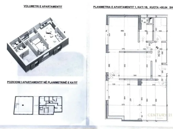Tirane, shes apartament 2+1+Aneks+Ballkon Kati 1, 125 m² 193.000 € (Rr.Siri Kodra!)