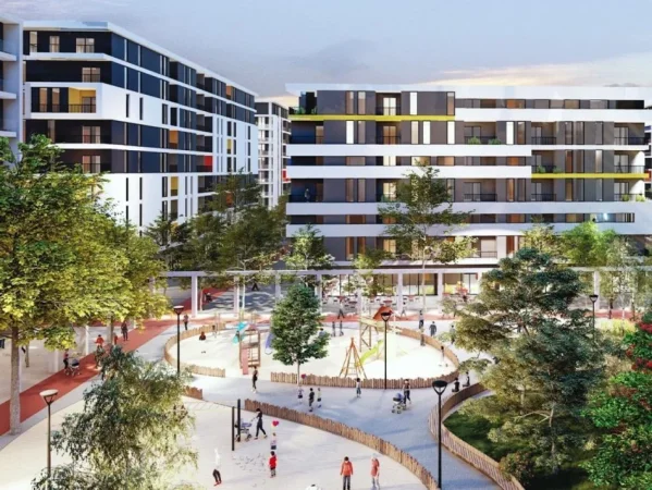 Tirane, shes apartament 2+1+Ballkon Kati 5, 120 m² 120.000 € (QTU, Univers City)