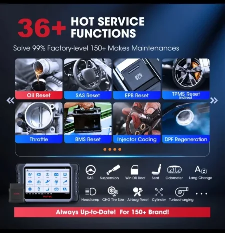 Tirane, shes Tablet Autel MaxiCom MK808k-BT