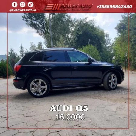 Tirane, shes makine Audi Q5 Nafte, e zeze automatik Kondicioner 90.000 km 16.000 €