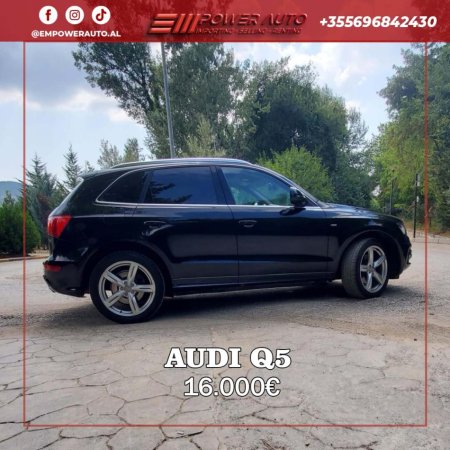 Tirane, shes makine Audi Q5 Nafte, e zeze automatik Kondicioner 90.000 km 16.000 €