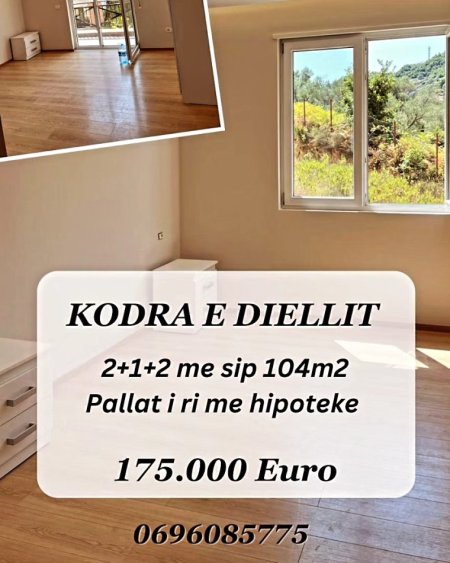 Tirane, shitet apartament 2+1 , 104 m² 174.000 € (Kodra e Diellit)