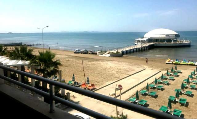 Durres, jap me qera apartament ne plazh Kati 2, 45 m² 30 Euro (Pista Iliria)