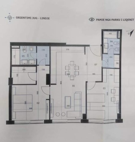 Tirane, shitet apartament 2+1+A+BLK Kati 21, 137 m² 436.000 Euro (Rruga e Elbasanit)