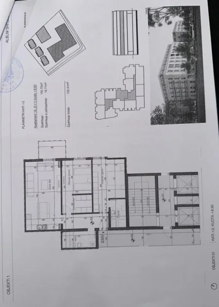 Tirane, shes 2+1 Kati 3, 122 m². 1500€