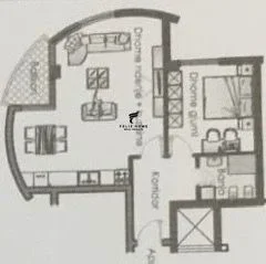 Tirane, shitet apartament 1+1+Ballkon Kati 2, 82 m² 98.460 € (FRESKU)