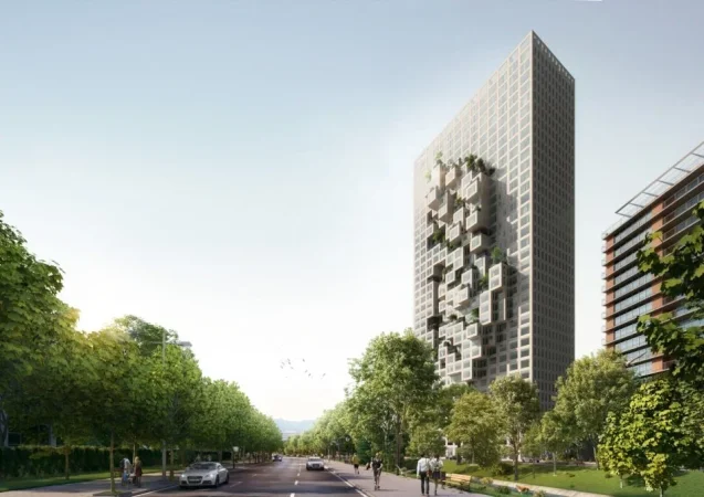 Tirane, jepet me qera ambjent biznesi Kati 14, 172 m² 5.150 € (Rruga e Elbasanit) TT 1265