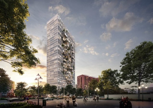Tirane, jepet me qera ambjent biznesi Kati 14, 172 m² 5.150 € (Rruga e Elbasanit) TT 1265
