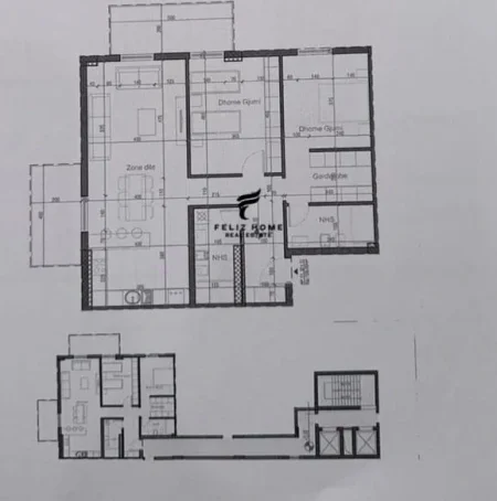 Tirane, shitet apartament 2+1+Ballkon Kati 2, 147 m² 166.500 € (SAUK)