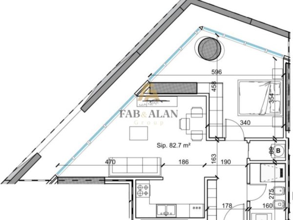 Tirane, shitet apartament 1+1 , 108 m² 161.250 € (Xhanfize Keko)