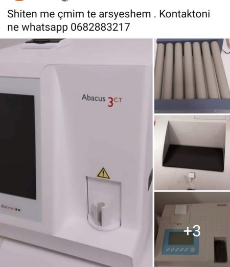 Tirane, shes Aparatura laboratorike mjekesore 5.500 €