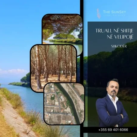 Velipoje, Truall per shijtje 5.470 m² 750.000 € (Velipoje)