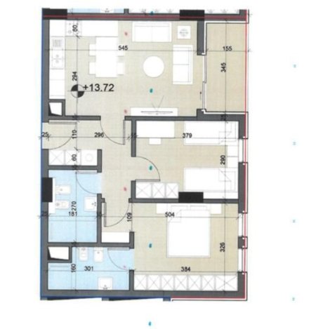 Tirane, shitet apartament 2+1+Ballkon Kati 4, 91 m² 99.800 € (Univers City)