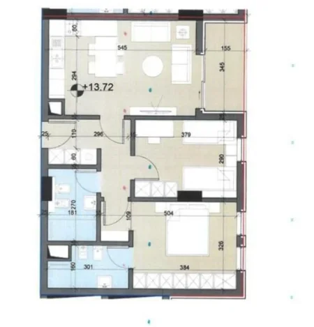 Tirane, shitet apartament 2+1+Aneks+Ballkon Kati 6, 90 m² 99.800 € (Univers City)