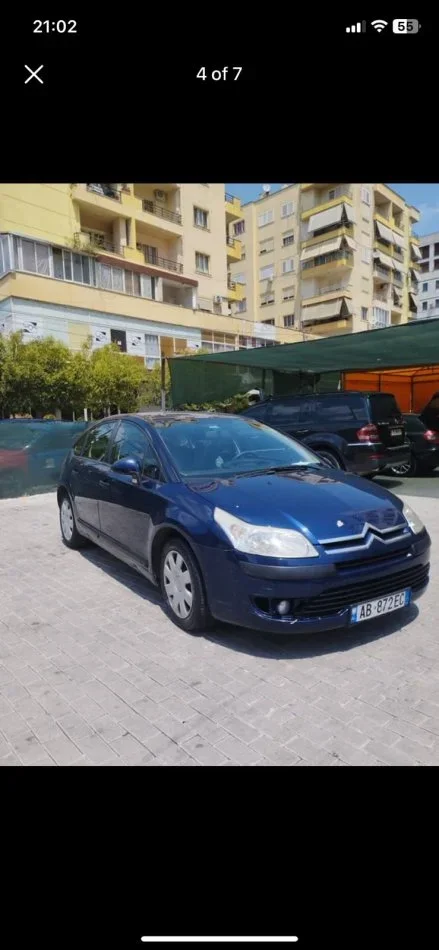 Tirane, shes makine Nafte, blu manuale Kondicioner