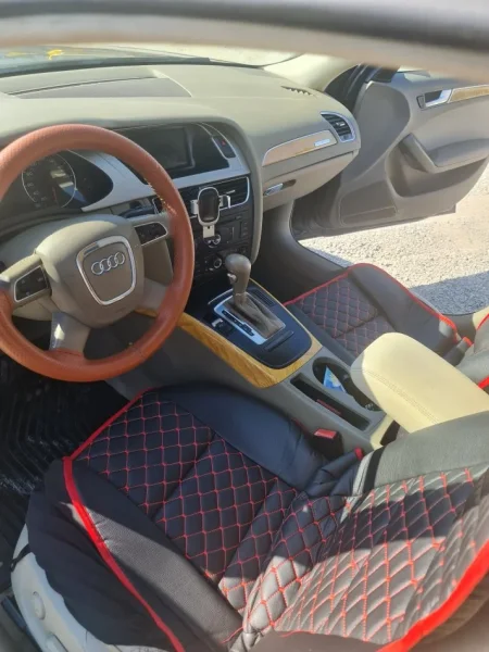 Tirane, shes makine Audi A4 Benzin+Gaz, blu e errët automatik Klima 280 km 5.500 €