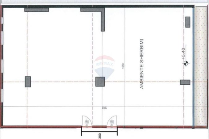 Tirane, jepet me qera ambjent biznesi Kati 1, 221 m² 1.500 € (Rruga e Dibres)