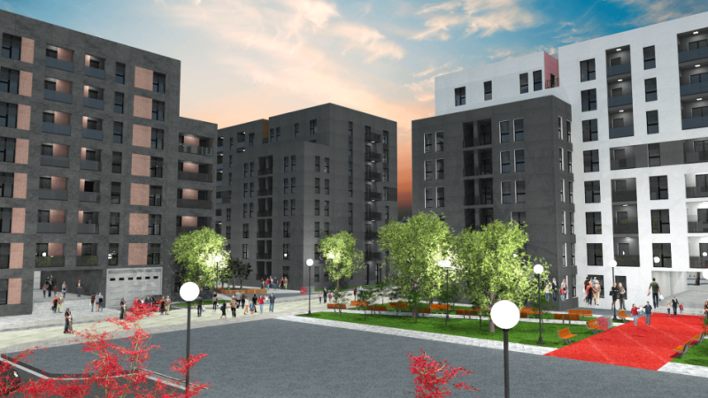 Tirane, shitet apartament 1+1 Kati 5, 60 m² 78.000 € (Tirana New Entry)