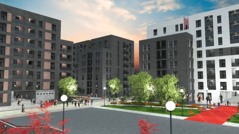Tirane, shitet apartament 1+1 Kati 5, 60 m² 78.000 € (Tirana New Entry)