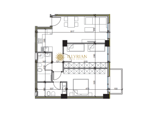 Tirane, shitet apartament 2+1+Ballkon Kati 3, 100 m² 100.000 € (rruga &quot;Mehmet Gjivori&quot; Paskuqan)