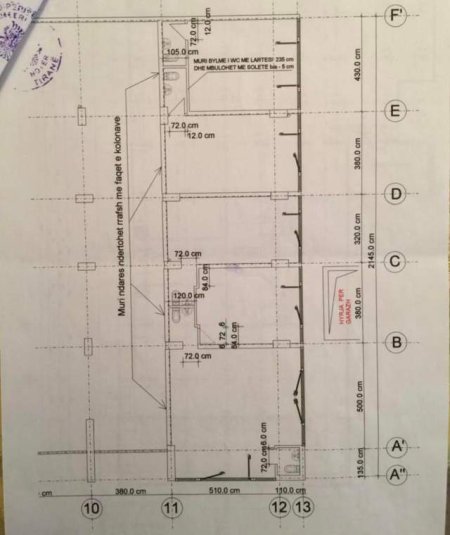 Tirane, jepet me qera dyqan 137 m² 65.000 Leke
