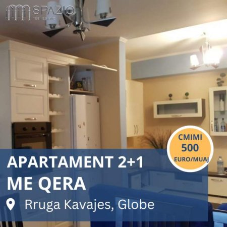 Tirane, jepet me qera apartament 2+1+BLK Kati 1, 70 m² 500 Euro (Rruga ''Vace Zela'')
