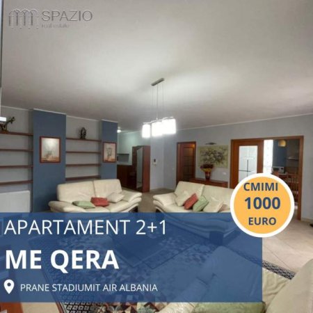 Tirane, jepet me qera apartament 2+1+BLK Kati 4, 140 m² 1.000 Euro (Rruga ''Faik Konica'')