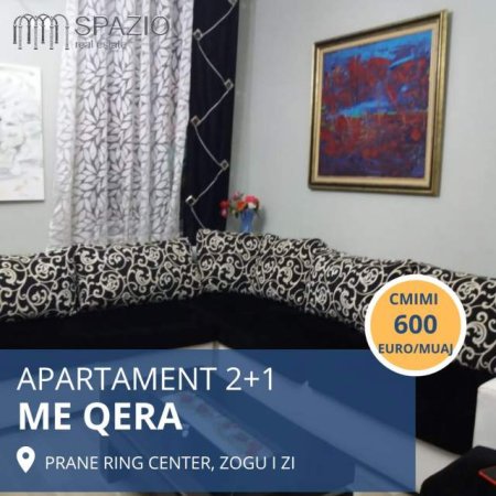 Tirane, jepet me qera apartament 2+1+BLK Kati 12, 135 m² 600 Euro (Zogu i Zi)