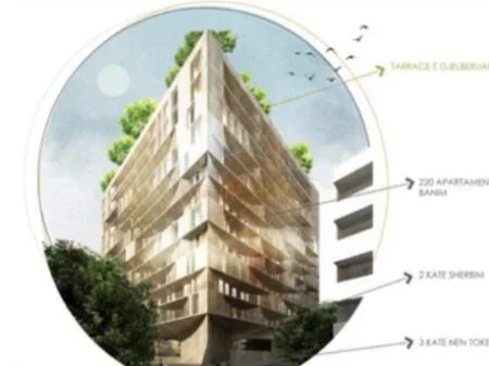 Tirane, shitet apartament 3+1 Kati 1, 127 m² 360500 € (Rruga Mine Peza, Tirane, AREA43405)