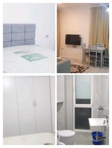 Tirane, jepet me qera apartament 1+1+Ballkon Kati 3, 60 m² 600 € (KOMUNA E PARISIT)