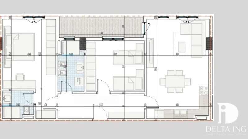 Tirane, shitet apartament 2+1+Aneks+Ballkon Kati 2, 106 m² 95.500 € (Lidhja e Prizrenit Paskuqan)