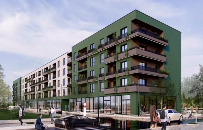 Tirane, shitet apartament 1+1 Kati 1, 63 m² (Bulevardi Blu, Kamez)