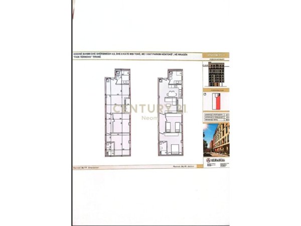 SHITET APARTAMENT 2+1+2 TEK SHKOLLA E KUQE.Neom98446