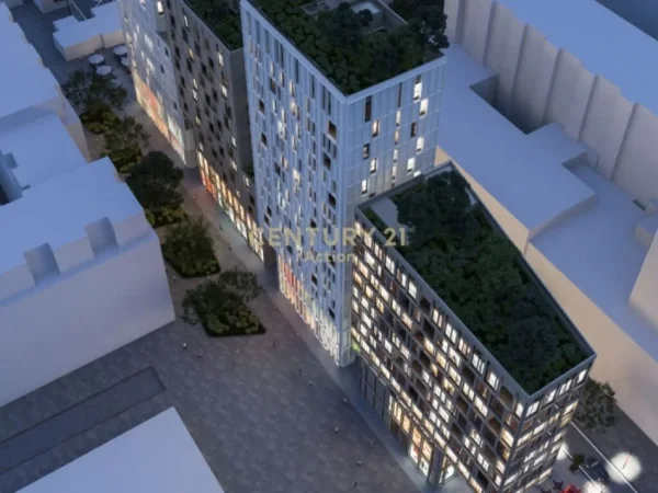 Tirane, shes apartament 2+1+Aneks+Ballkon Kati 4, 126 m² (Zogu I Zi,"SOHO TOWERS")