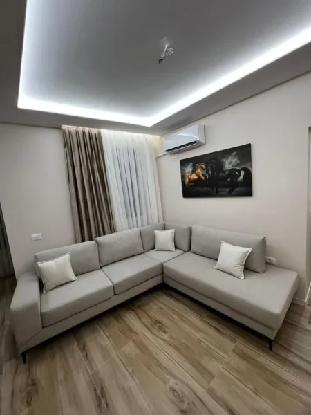 Tirane, jepet me qera apartament 1+1+Ballkon Kati 5, 65 m² 700 € (RRUGA E BARRIKADAVE)