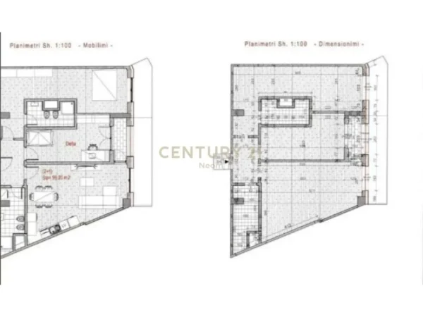 Tirane, shes apartament 2+1+Aneks+Ballkon Kati 4, 116 m² 178.000 € (Liqeni Thate)