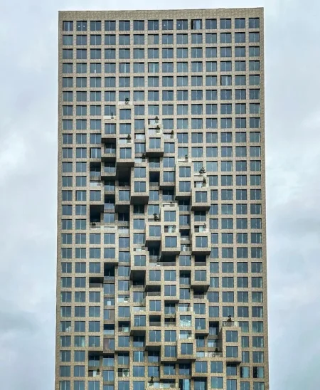 Tirane, jepet me qera ambjent biznesi Kati 14, 460 m² 16.000 € (RRUGA E ELBASANIT DOWNTOWN ONE)