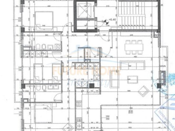 Tirane, shitet apartament 3+1 Kati 2, 233 m² 372800 € (Tulipan Residence)