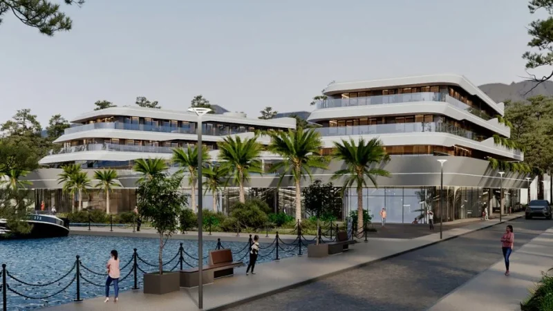 Durres, shitet apartament ne plazh 1+1+Ballkon Kati 1, 145 m² 163.400 € (Gjiri i Lalzit)