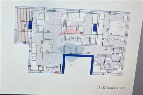 Tirane, shitet apartament 2+1 Kati 3, 95 m² 114.000 € (SHESIM APARTAMENT 2+1+2 TIRANA NEW ENTRY!)
