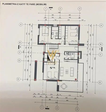 Tirane, shitet Vile 2 Katshe Kati 0, 1.320 m² 750.000 € (LIQENI I FARKES)