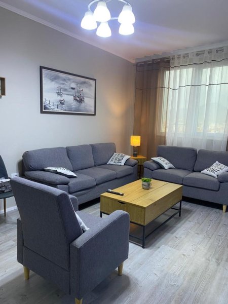 Tirane, jepet me qera apartament 1+1 Kati 10, 60 m² 500 € (Kompleksi Golden Park)