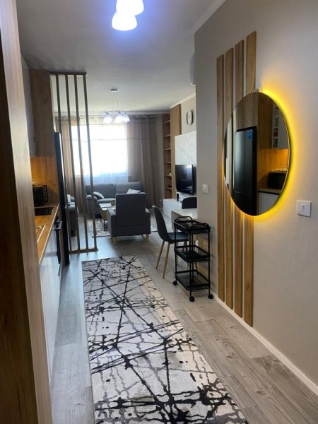 Tirane, jepet me qera apartament 1+1 Kati 10, 60 m² 500 € (Kompleksi Golden Park)