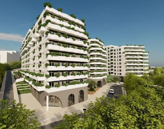 Tirane, shitet apartament 1+1 Kati 3, 66 m² 66.200 € (Bulevardi i Ri Paskuqan)