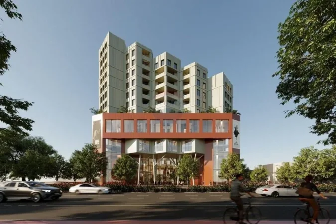 Tirane, shitet apartament 1+1 Kati 11, 71 m² 117.315 € (SHITET APARTAMENT 1+1 KOMPLEKSI COLONNADE!)