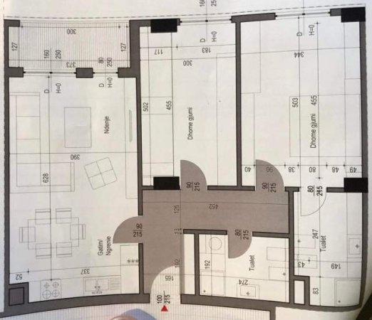 Tirane, shes apartament 2+1+A+BLK Kati 10, 113 m² 215.000 Euro (Rruga e Kavajes)